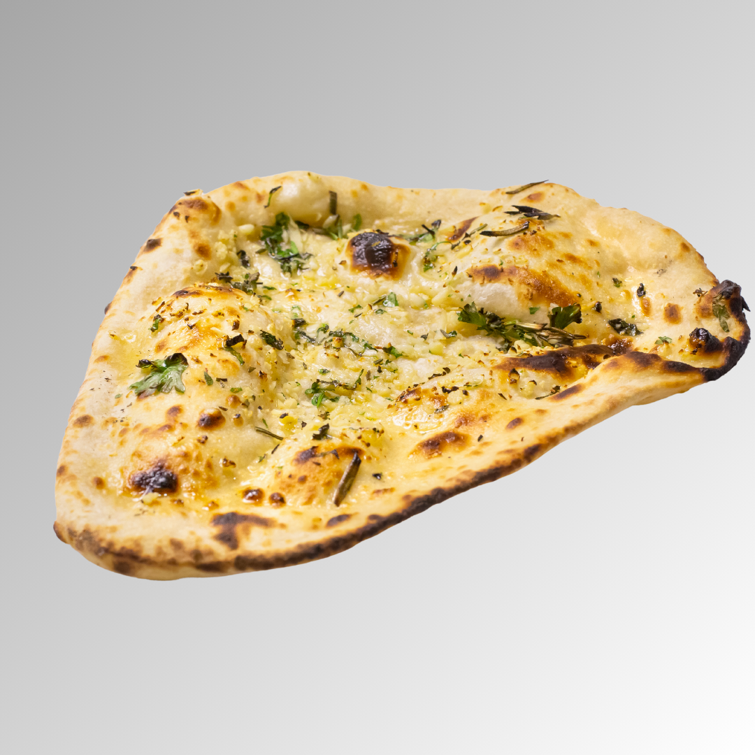 Cheese and Garlic Naan - Raja's Indian Restaurant & Bar