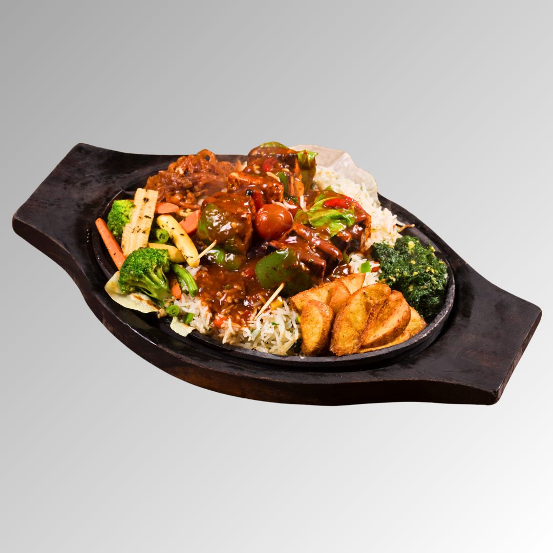 Premium Vegetarian Platter for Two - Raja's Indian Restaurant & Bar