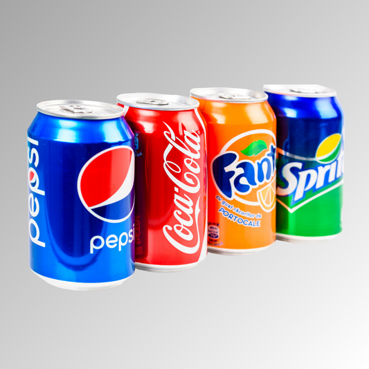 Soft Drink Cans (2 Pc)